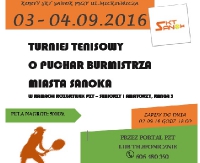 Turniej tenisowy o Puchar Burmistrza Miasta Sanoka