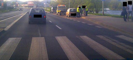 SANOK: 75-latek potrącony na przejściu (ZDJĘCIA)