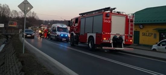 PISAROWCE: Samochód wypadł z drogi. Uważajcie!