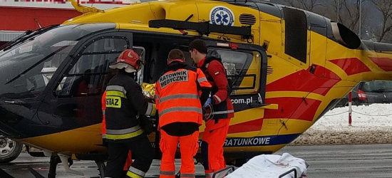 Wypadek w Humniskach. Dwoje dzieci w pojeździe!