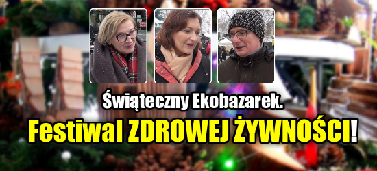 Zakupy na święta prosto od rolników. Tłumy na podkarpackim Ekobazarku! (VIDEO)