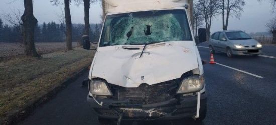 REGION: Śmiertelne potrącenie pieszego (ZDJĘCIE)