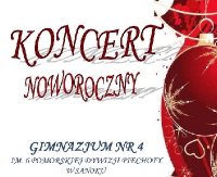 NASZ PATRONAT: Koncert Noworoczny w Gimnazjum nr 4 w Sanoku
