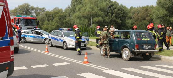 Citroenem najechał na ładę. Kobieta trafiła do szpitala (FOTO)