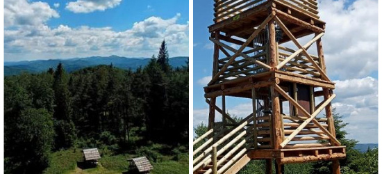 BIESZCZADY. Wieża widokowa odnowiona! (ZDJĘCIA)