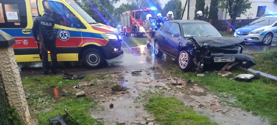 Nie ustąpił pierwszeństwa. Dwie osoby w szpitalu (FOTO)