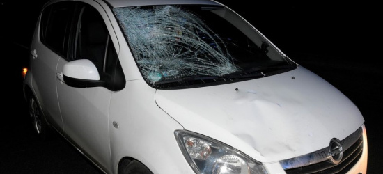 PODKARPACIE. Kompletnie pijany pieszy szedł złą stroną drogi. Został potrącony (ZDJĘCIE)