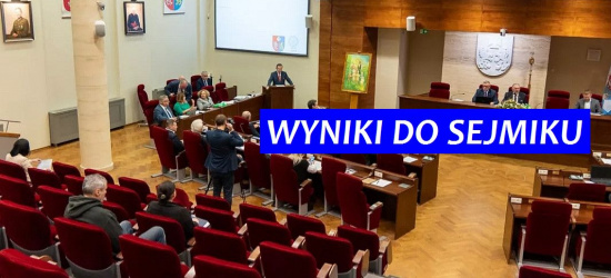 Kto do sejmiku z naszego okręgu? Mamy WYNIKI!