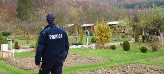 Uwaga! Było włamanie na działkach. Domki letniskowe na celowniku