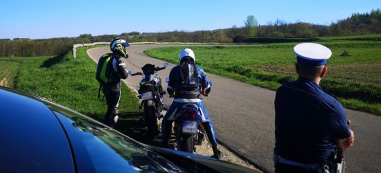 Policjanci skupili się na motocyklistach. Jaki efekt?