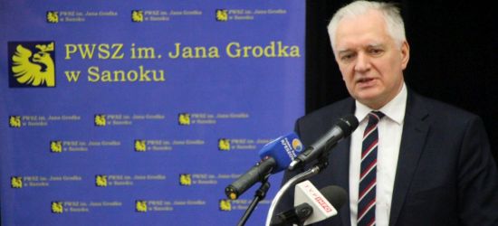 Gowin w Sanoku. Duże pieniądze dla PWSZ (VIDEO, FOTO)