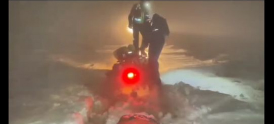 BIESZCZADY: Ekstremalne warunki! Ratownicy GOPR musieli interweniować! (VIDEO)
