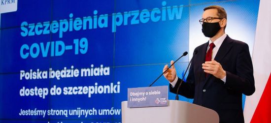 Do Polski trafią szczepionki przeciw COVID-19. Premier: Będą dobrowolne (VIDEO)