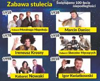 Polska Noc Kabaretowa 2018: Zabawa stulecia – Świętujemy 100-lecie Niepodległości