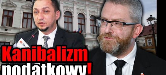 GRZEGORZ BRAUN : KANIBALIZM PODATKOWY burmistrza Sanoka? Patologie? (VIDEO)