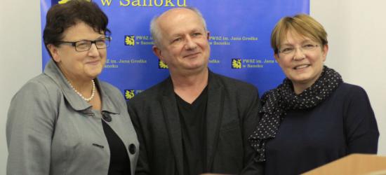Krystyna Czubówna odwiedziła sanockich studentów. „Jej głos powinien być dobrem narodowym” (ZDJĘCIA)
