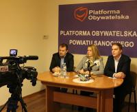 Regionalne struktury PO rozwiązane, ale w partii szykują się zmiany. W powiecie sanockim będzie wspólny kandydat opozycji na burmistrza?