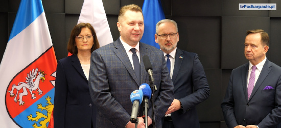 Czarnek i Niedzielski w Rzeszowie. Podkarpacie będzie miało szpital uniwersytecki! (VIDEO)