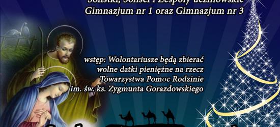 DZISIAJ: ,,Kolędo leć, by ogrzać serca”… i pomagać. Gimnazjum nr 1 zaprasza na koncert