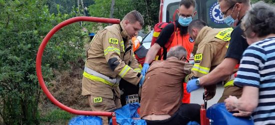 Ratownicy odnaleźli 65-latka za pomocą drona! (ZDJĘCIA)