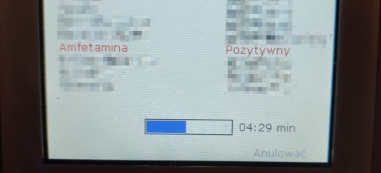 Jeden kierowca pod wpływem amfetaminy, drugi alkoholu