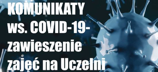 Zawieszone wszystkie zajęcia na sanockiej uczelni (KOMUNIKAT)