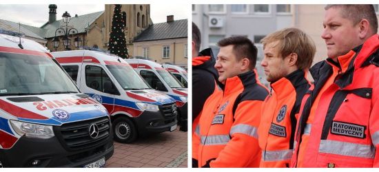 Nowe karetki w bieszczadzkim pogotowiu. „To zakup bezcenny”  (VIDEO, FOTO)