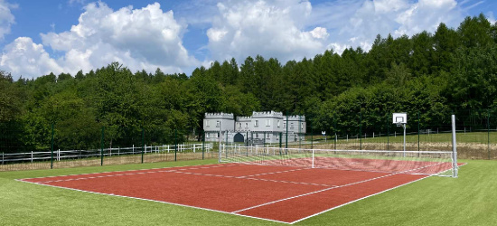 Nowe atrakcje w Basztogrodzie! <br> KORT TENISOWY, GROTA SOLNA