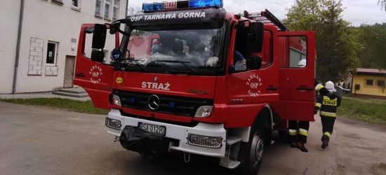 Kobieta potrzebowała natychmiastowej pomocy. Dojazd do niej był utrudniony!