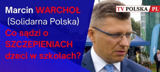 Marcin WARCHOŁ o EKSPERYMENTACH medycznych w SZKOŁACH