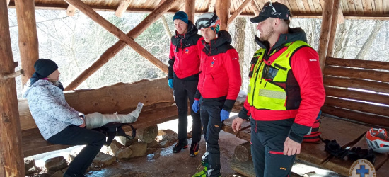 W Bieszczadach śnieg. Ślisko, Uważajcie! (FOTO)
