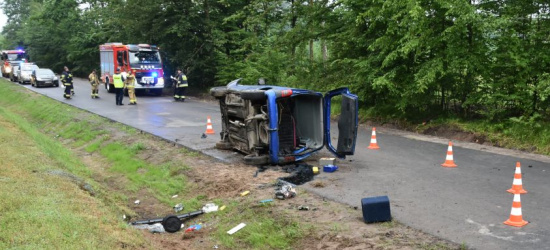REGION: 19-latka spowodowała kolizję. Pasażer posiadał narkotyki (FOTO)