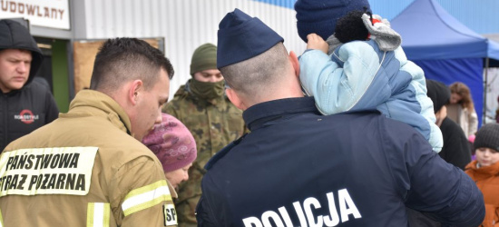 Mija rok od inwazji Rosji na Ukrainę. Policyjna pomoc w czasie wojny (FOTO)