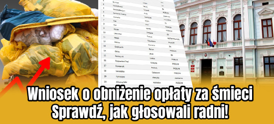 SANOK: Miasto nie obniży stawek za śmieci. Wniosek Demokratów przepadł (VIDEO)