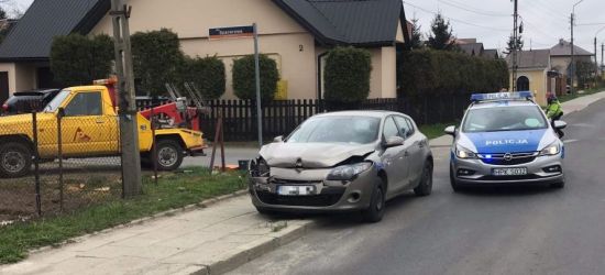SANOK: Renault wjechał w tył hondy (FOTO)