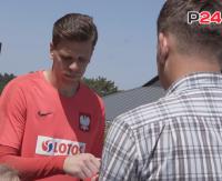 ŚRODA W ARŁAMOWIE: Linetty i Szczęsny spotkali się z kibicami (FILM, SONDA)