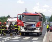 KRONIKA STRAŻACKA: Pożar kontenera na śmieci, wypadki i połamane drzewa na drodze
