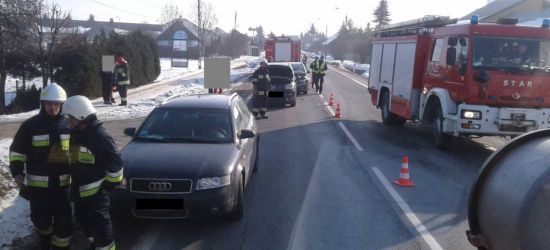 Zderzenie trzech pojazdów w Grabownicy Starzeńskiej (FOTO)