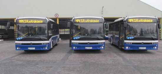Trzy Autosany „wylądowały” w Krakowie