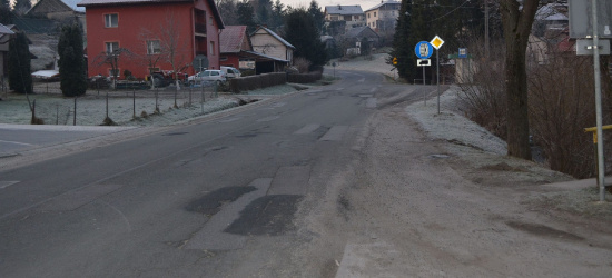 Będzie przebudowa drogi wojewódzkiej. Nowe chodniki i przejścia dla pieszych (FILM)