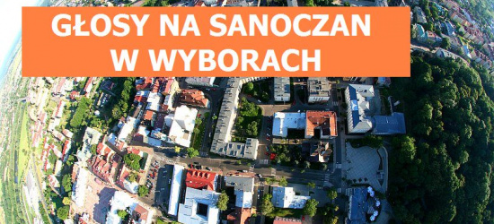 Mieszkańcy Sanoka na wyborczych listach. Ile głosów zdobyli?