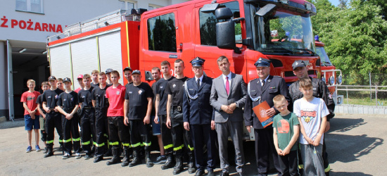 Strażacy z Pobiedna otrzymali wóz bojowy! (ZDJĘCIA, VIDEO)