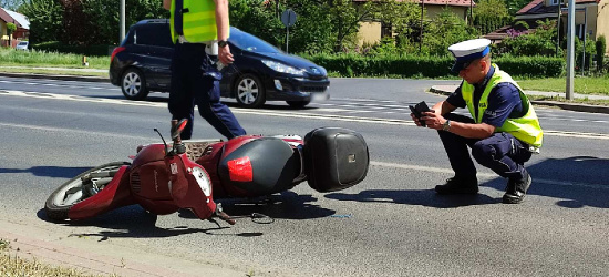 SANOK. Motorowerzysta pijany! (NOWE INFORMACJE)
