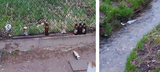 GRABOWNICA. Strażacy sprzątają, wandale śmiecą. Sprawa zgłoszona na policję (ZDJĘCIA)