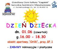 Zapraszamy wszystkie dzieci małe i duże na Dzień Dziecka z Gagatkiem