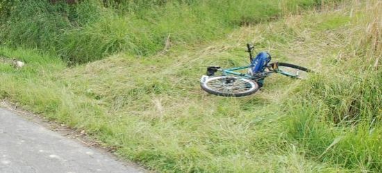 AKTUALIZACJA: Potrącenie 12-letniego rowerzysty w Dydni (ZDJĘCIE)