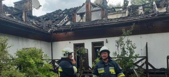 Pożar pensjonatu. Straty na 1,5 mln złotych. NOWE INFORMACJE (VIDEO, ZDJĘCIA)