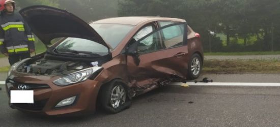Kierowca zasnął za kierownicą. Dwie osoby w szpitalu (FOTO)