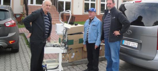Nowe narzędzia i sprzęty od niemieckich gości dla sanockiego szpitala (ZDJĘCIA)