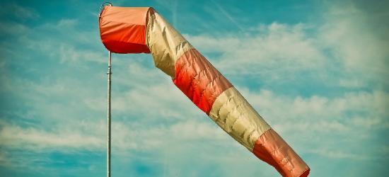 UWAGA! Ostrzeżenie przed silnym wiatrem